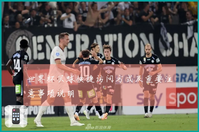 世界杯买球快捷访问方式及重要注意事项说明